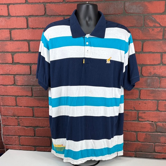 LRG Men's Polo 2XL Stripe - Picture 1 of 7